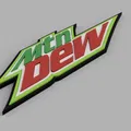Logo Mountain Dew (2006) phiên bản 3D - Thumbnail 1