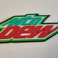Logo Mountain Dew (2006) phiên bản 3D - Thumbnail 3