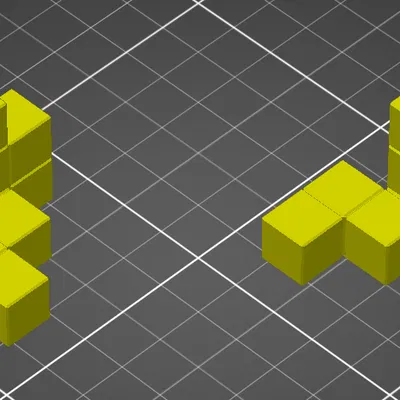 Anh Em Sinh Đôi - Xếp Hình Đối Xứng 3D