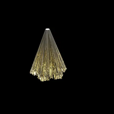 Trang trí cây thông hình bông tuyết - Chế độ lọ