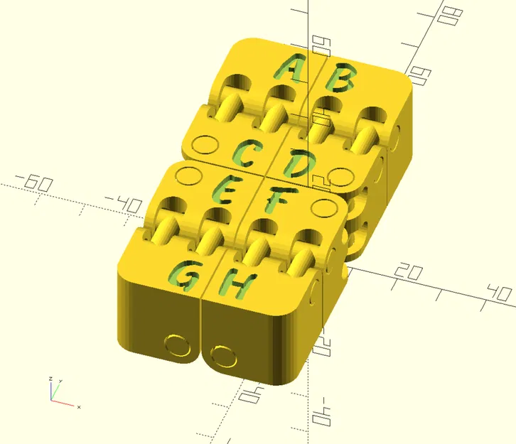 Khối Kobayashi Fidget Cube Chữ Tùy Chỉnh - Image 2