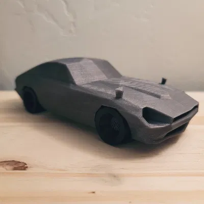 Tái Bản - Datsun 240Z Low Poly