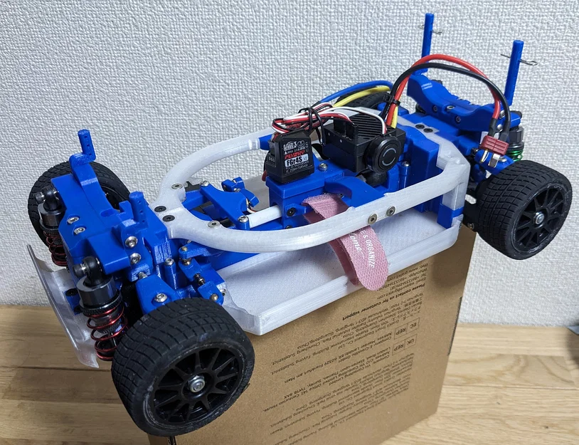 Xe RC Tự Lái 1/10 EP (Dựa trên TAMIYA TT-02) - Image 2