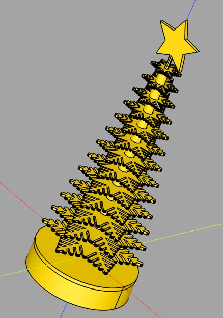 Cây thông Noel - thiết kế tùng, có thể xếp chồng - Image 4