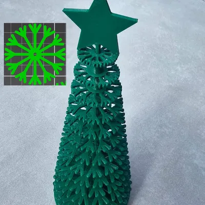 Cây thông Noel - thiết kế 'cành cây' xếp chồng