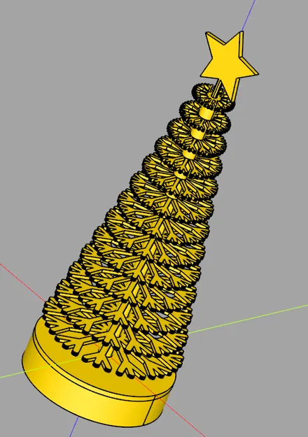 Cây thông Noel - thiết kế 'cành cây' xếp chồng - Image 3