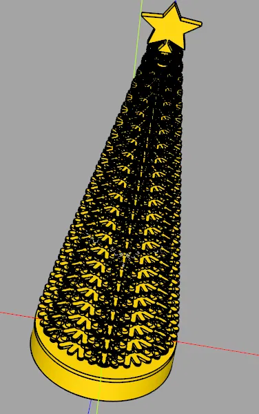 Cây thông Noel - thiết kế 'cành cây' xếp chồng - Image 4