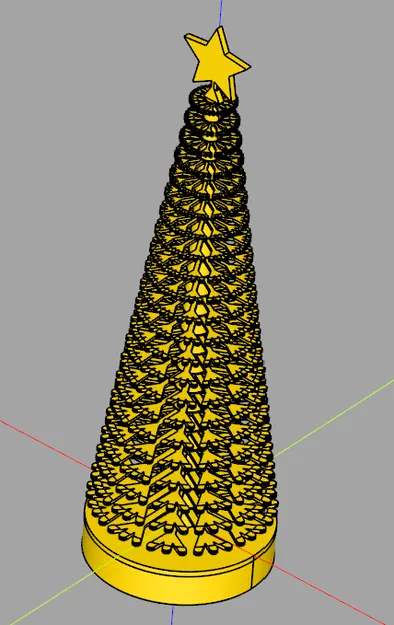 Cây thông Noel - thiết kế 'cành cây' xếp chồng - Image 6