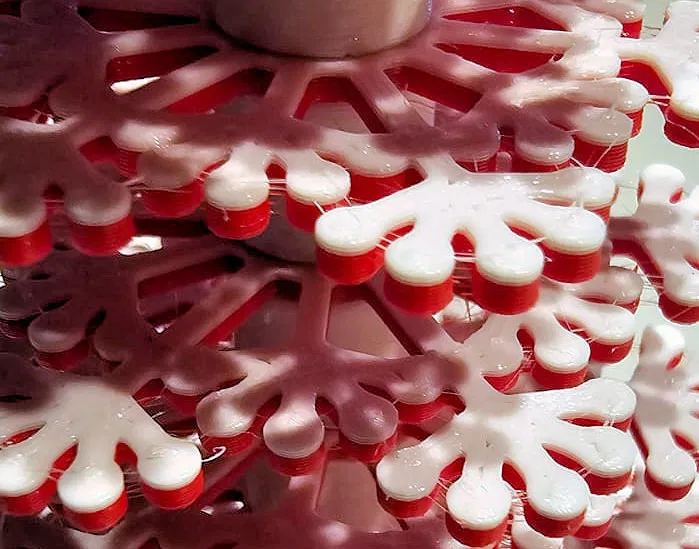 Cây thông Noel - thiết kế hoa văn xếp chồng - Image 4