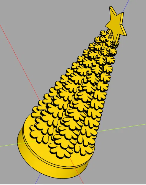 Cây thông Noel - thiết kế dạng lá xum xuê, có thể xếp chồng - Image 2