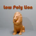 Sư Tử Low Poly - Thumbnail 2