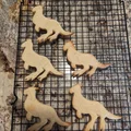 Khuôn Cắt Bánh Quy Hình Tauntaun - Thumbnail 3