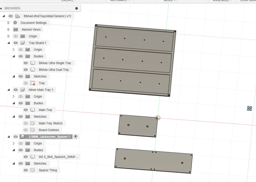 Hệ Thống Giá Đỡ Bitaxe / Bitaxe Ultra - Image 1