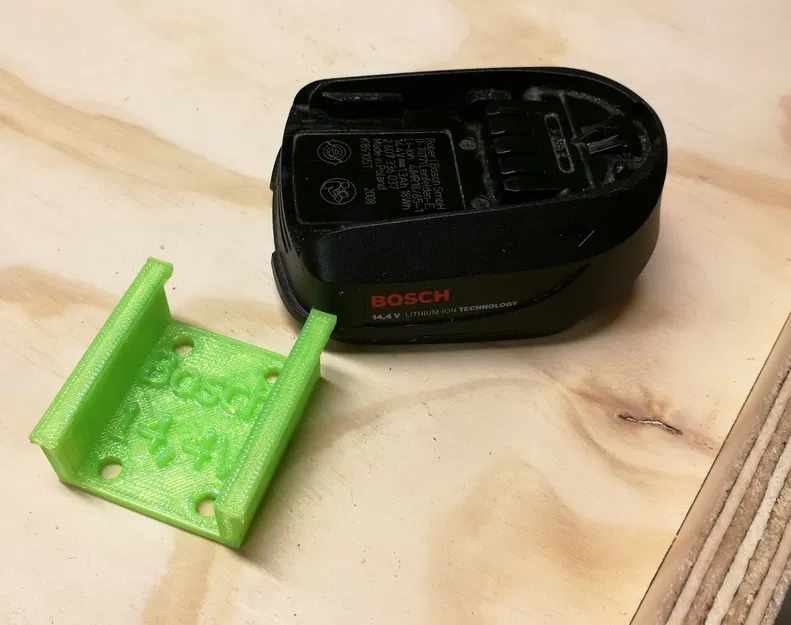 Giá đỡ pin Bosch dòng 14,4V / 18V - Image 1