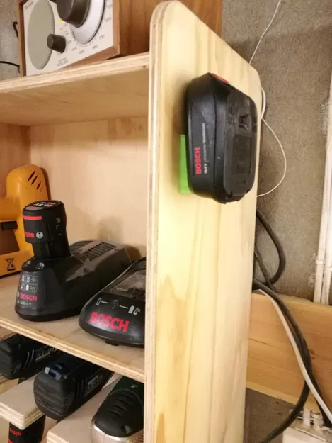 Giá đỡ pin Bosch dòng 14,4V / 18V - Image 4