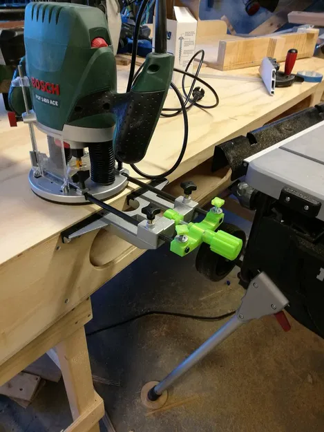 Bộ điều chỉnh siêu nhỏ cho thước dẫn cạnh máy phay - Image 2