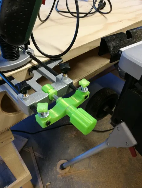 Bộ điều chỉnh siêu nhỏ cho thước dẫn cạnh máy phay - Image 5