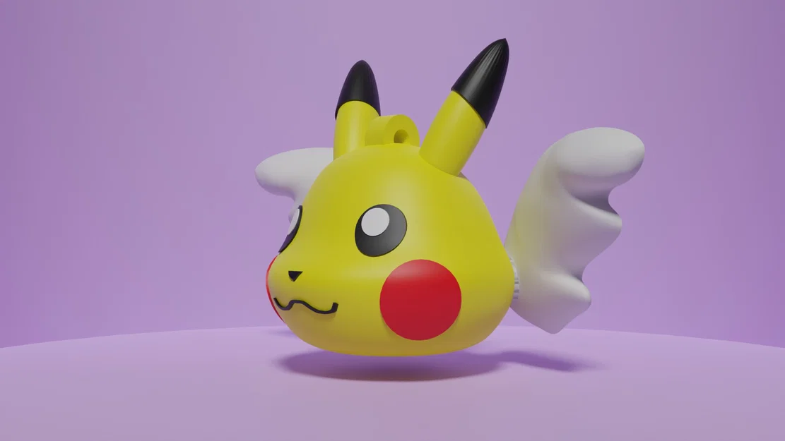 Pikachu Thiên Thần FanArt - Trang Trí/Phụ Kiện/Trang Sức Cây Thông Noel - Image 6