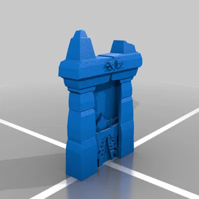 Cổng Thung lũng Chiến thắng từ Sky COTL