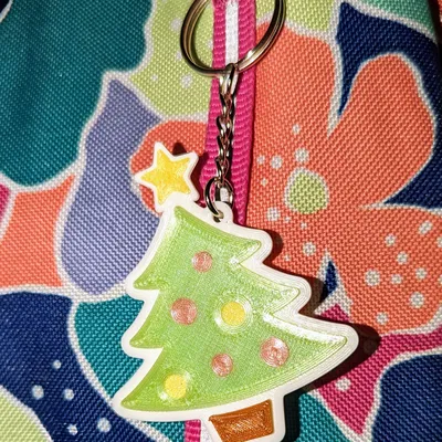 Móc Khóa Cây Thông Noel