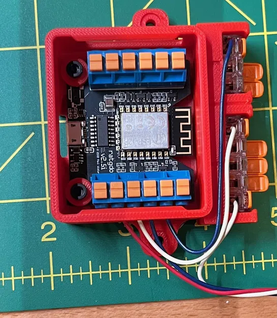 Vỏ Hộp Ratgdo 2.5i Có Wago 221 Lever-Nuts - Image 2