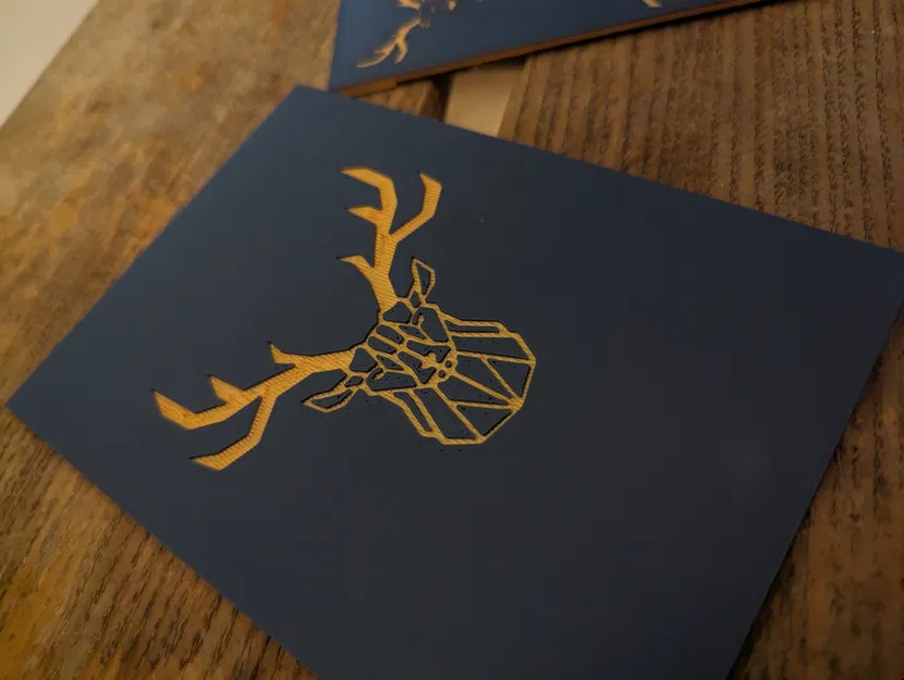 Chỗ Cắm Thẻ Hình Tuần Lộc - Image 4