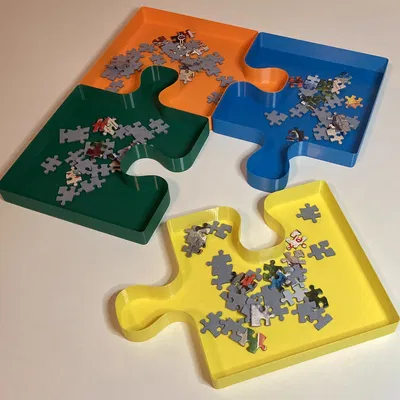 e.n.i.g.m.o - hộp đựng đồ cho bộ xếp hình PUZZLE