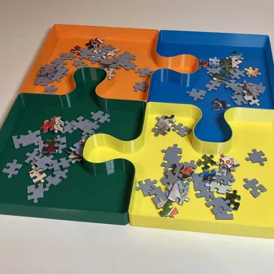 e.n.i.g.m.o - hộp đựng đồ cho bộ xếp hình PUZZLE