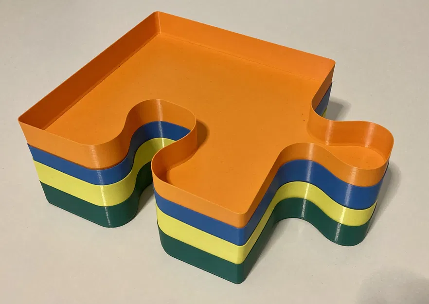 e.n.i.g.m.o - hộp đựng đồ cho bộ xếp hình PUZZLE - Image 3