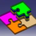 e.n.i.g.m.o - hộp đựng đồ cho bộ xếp hình PUZZLE - Thumbnail 5