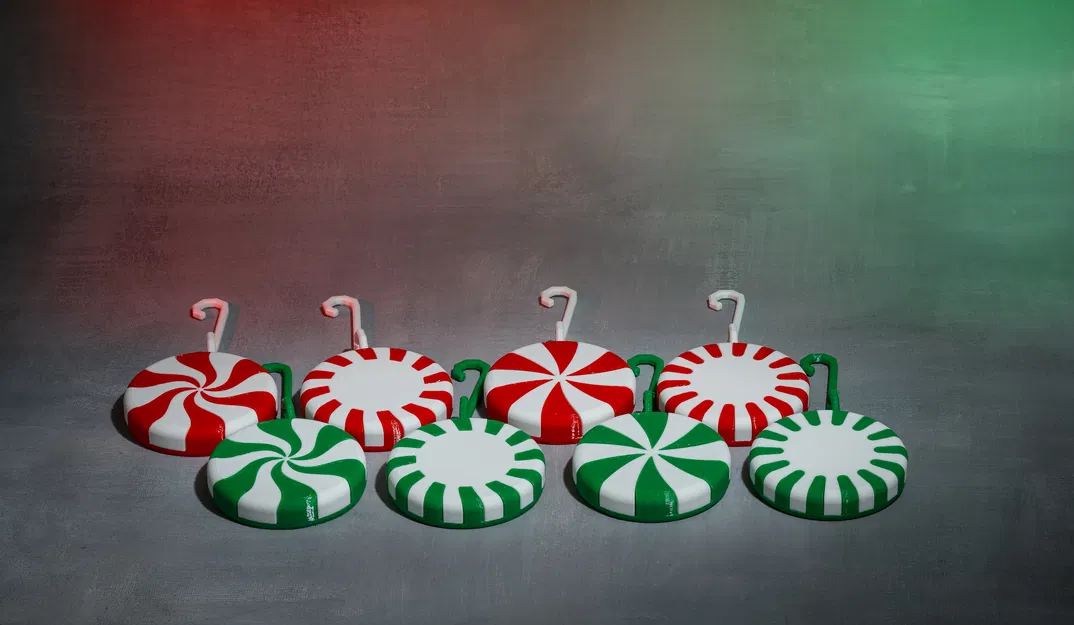 Đồ Trang Trí Cây Thông Noel Hình Kẹo Bạc Hà - Image 1