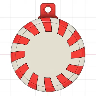 Đồ Trang Trí Cây Thông Noel Hình Kẹo Bạc Hà