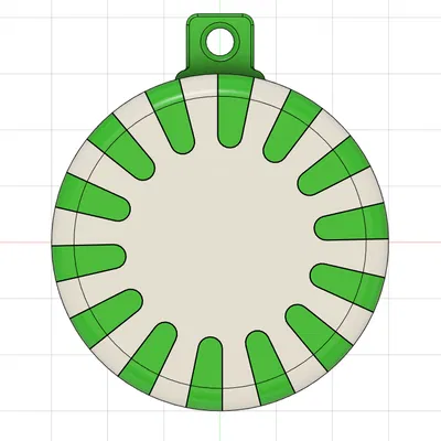 Đồ Trang Trí Cây Thông Noel Hình Kẹo Bạc Hà