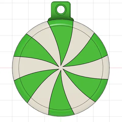 Đồ Trang Trí Cây Thông Noel Hình Kẹo Bạc Hà