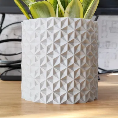 Chậu cây Mosaic và Bình hoa - Thiết kế chế độ "Vase mode"