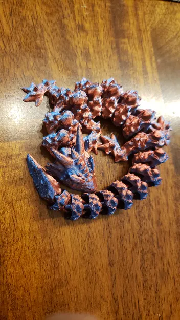 Rồng Dạ Xoa Con Khớp Nối v1.1 - Articulated Baby Night Spirit Dragon v1.1 - Image 2