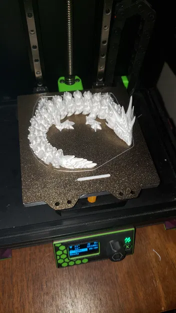 Rồng Dạ Xoa Con Khớp Nối v1.1 - Articulated Baby Night Spirit Dragon v1.1 - Image 3