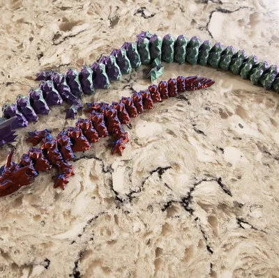 Rồng Dạ Xoa Con Khớp Nối v1.1 - Articulated Baby Night Spirit Dragon v1.1