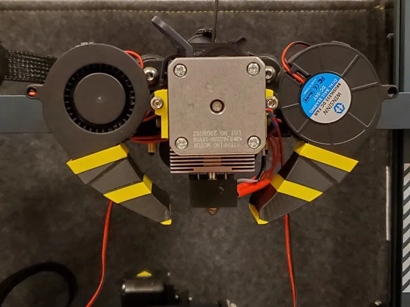 Hệ thống làm mát module cho Neptune 3 Pro - Wasp Fangs Quad 5015 - làm mát part - Image 1