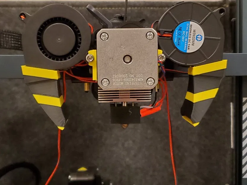 Hệ thống làm mát module cho Neptune 3 Pro - Wasp Fangs Quad 5015 - làm mát part - Image 2