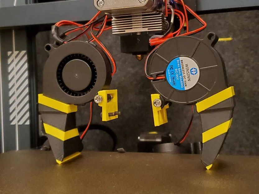 Hệ thống làm mát module cho Neptune 3 Pro - Wasp Fangs Quad 5015 - làm mát part - Image 3