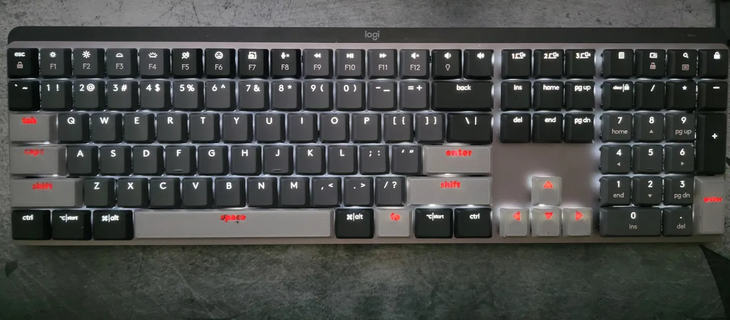 Keycap Logitech MX Mechanical - Đủ Mọi Kích Cỡ - Image 1