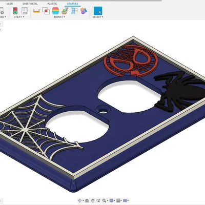 Tấm Ốp Tường Spiderman - Nhiều Phiên Bản