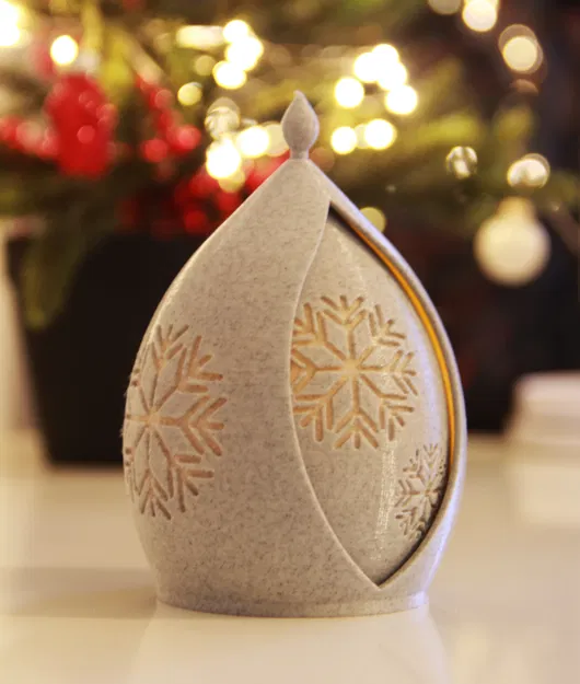 Đèn Lồng Giáng Sinh Cho Nến LED Mini - Image 1