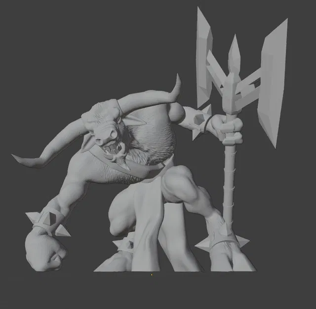 Quái Vật Minotaur Khổng Lồ - Murderhoof - Image 1