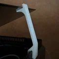 Giá đỡ nắp K1 Max nghiêng mở, Tái thiết kế phù hợp Nâng nắp kính K1 Max (có Khe thông gió Trượt) - Thumbnail 2