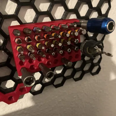 Khay Giữ Mũi Khoan Cho Hệ Thống Lục Giác Treo Tường