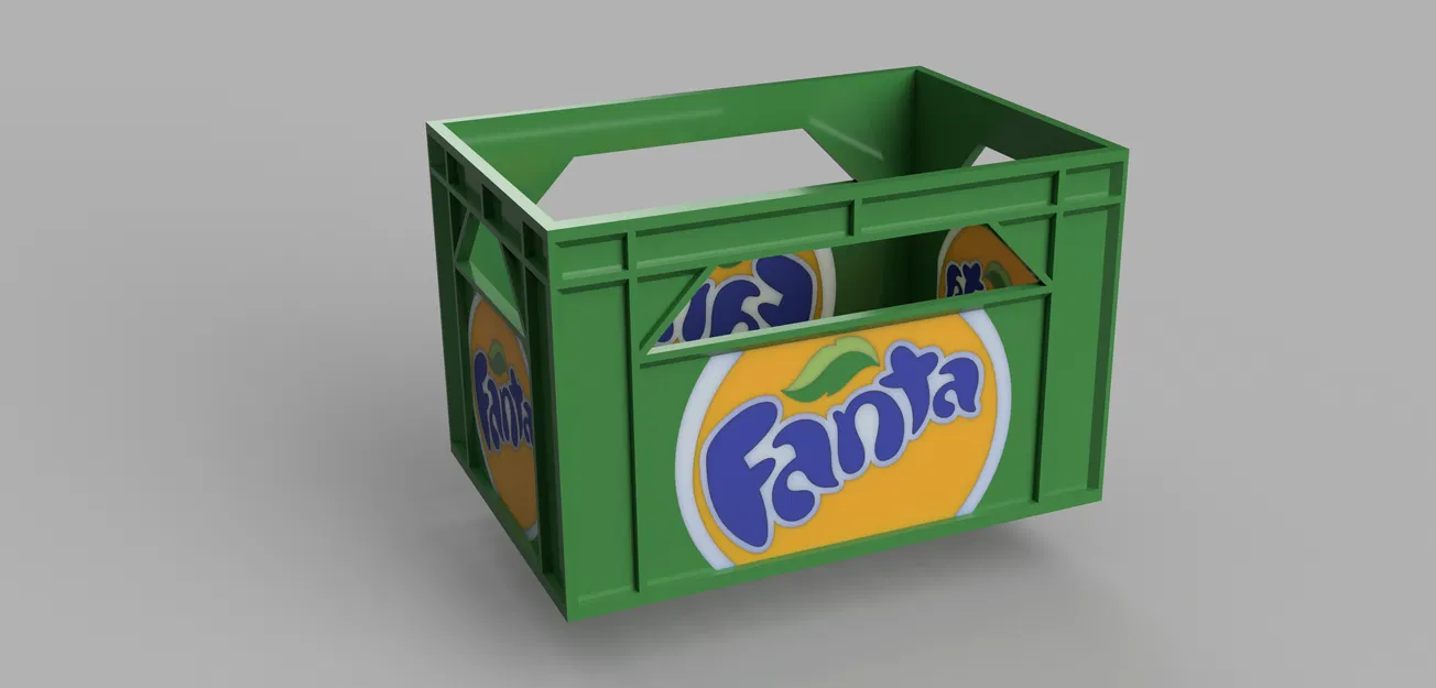 Kệ/Thùng đựng lon Fanta slim 6x33cl - Image 4