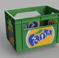 Kệ/Thùng đựng lon Fanta slim 6x33cl - Thumbnail 4