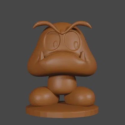 Mô hình Goomba Cảm hứng Mario cho DnD/Game Nhập Vai